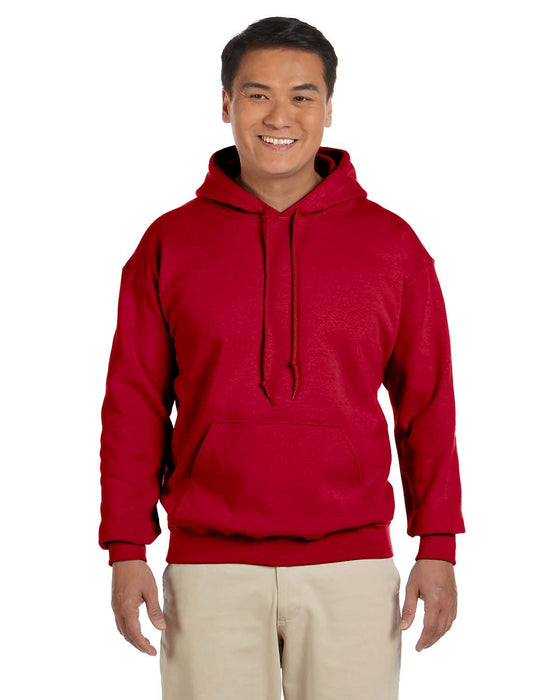 Front and Primary view of the Adult Heavy Blend™ 8 oz., 50/50 Hooded Sweatshirt