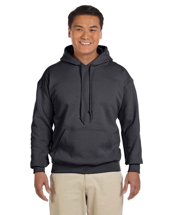 Front and Primary view of the Adult Heavy Blend™ 8 oz., 50/50 Hooded Sweatshirt