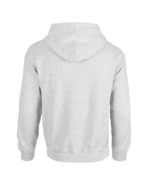 Rear and Blank view of the Adult Heavy Blend™ 8 oz., 50/50 Hooded Sweatshirt