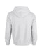 Rear and Blank view of the Adult Heavy Blend™ 8 oz., 50/50 Hooded Sweatshirt