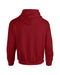 Rear and Blank view of the Adult Heavy Blend™ 8 oz., 50/50 Hooded Sweatshirt