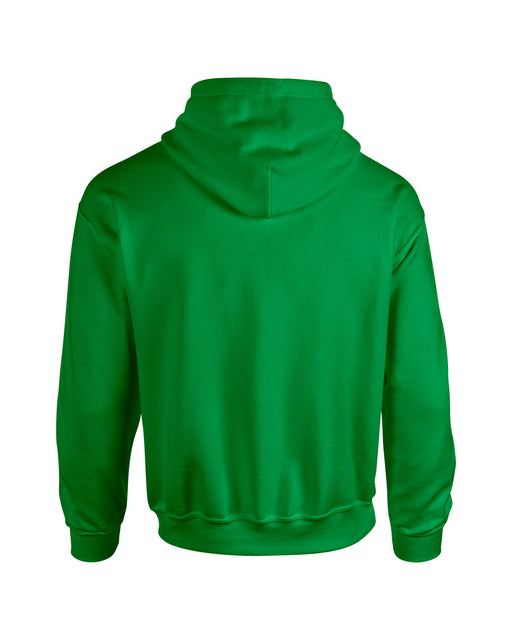 Rear and Blank view of the Adult Heavy Blend™ 8 oz., 50/50 Hooded Sweatshirt