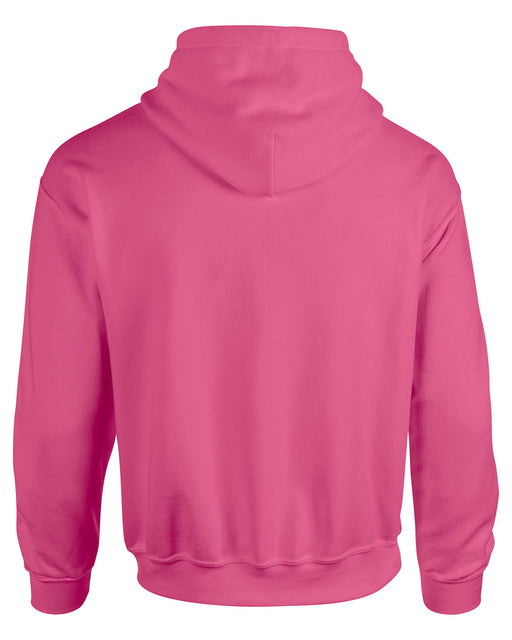 Rear and Blank view of the Adult Heavy Blend™ 8 oz., 50/50 Hooded Sweatshirt