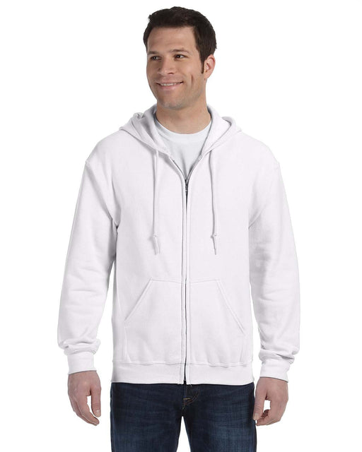 Front and Primary view of the Gildan Adult Heavy Blend™ 8 oz., 50/50 Full-Zip Hooded Sweatshirt