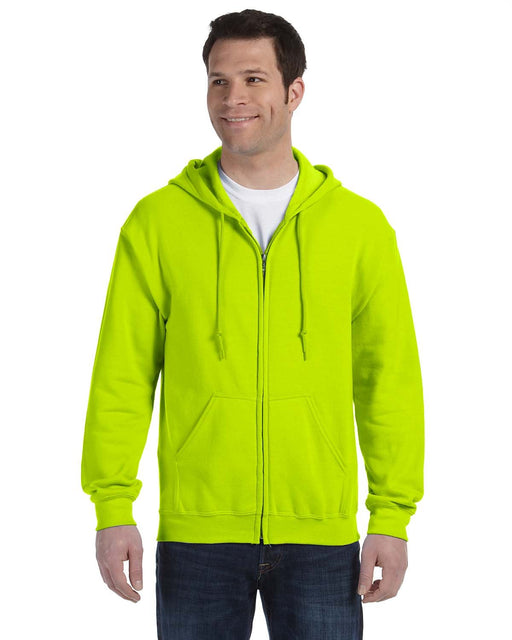 Front and Primary view of the Gildan Adult Heavy Blend™ 8 oz., 50/50 Full-Zip Hooded Sweatshirt