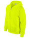 Right and Blank view of the Gildan Adult Heavy Blend™ 8 oz., 50/50 Full-Zip Hooded Sweatshirt