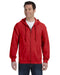 Front and Primary view of the Gildan Adult Heavy Blend™ 8 oz., 50/50 Full-Zip Hooded Sweatshirt