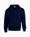 Front and Blank view of the Gildan Adult Heavy Blend™ 8 oz., 50/50 Full-Zip Hooded Sweatshirt