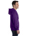 Right view of the Gildan Adult Heavy Blend™ 8 oz., 50/50 Full-Zip Hooded Sweatshirt