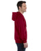 Right view of the Gildan Adult Heavy Blend™ 8 oz., 50/50 Full-Zip Hooded Sweatshirt