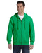 Front and Primary view of the Gildan Adult Heavy Blend™ 8 oz., 50/50 Full-Zip Hooded Sweatshirt