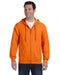 Front and Primary view of the Gildan Adult Heavy Blend™ 8 oz., 50/50 Full-Zip Hooded Sweatshirt