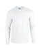 Front and Blank view of the Gildan Adult Heavy Cotton™ Long-Sleeve T-Shirt