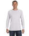 Front and Primary view of the Gildan Adult Heavy Cotton™ Long-Sleeve T-Shirt