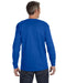 Rear view of the Gildan Adult Heavy Cotton™ Long-Sleeve T-Shirt