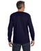 Rear view of the Gildan Adult Heavy Cotton™ Long-Sleeve T-Shirt