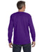 Rear view of the Gildan Adult Heavy Cotton™ Long-Sleeve T-Shirt