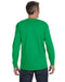 Rear view of the Gildan Adult Heavy Cotton™ Long-Sleeve T-Shirt