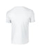 Rear and Blank view of the Adult Softstyle® T-Shirt