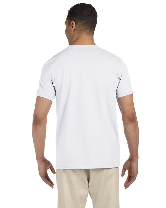 Rear view of the Adult Softstyle® T-Shirt