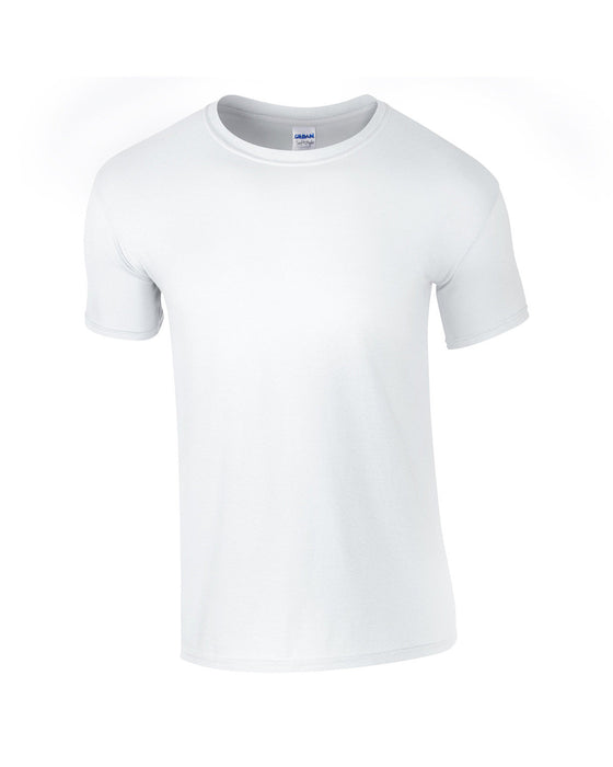 Front and Blank view of the Adult Softstyle® T-Shirt