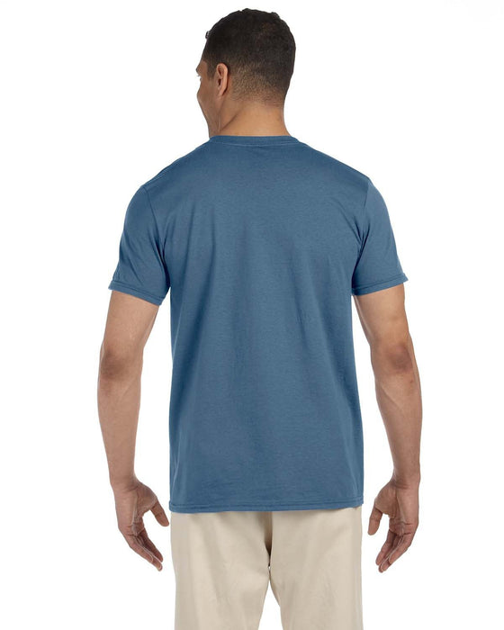 Rear view of the Adult Softstyle® T-Shirt