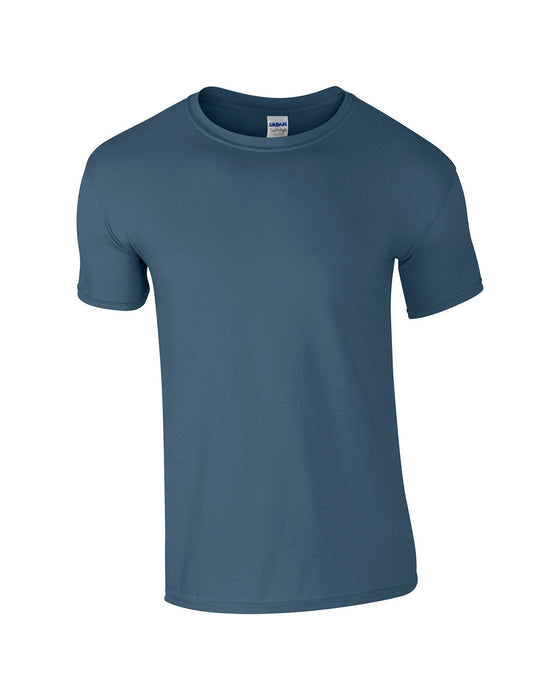 Front and Blank view of the Adult Softstyle® T-Shirt