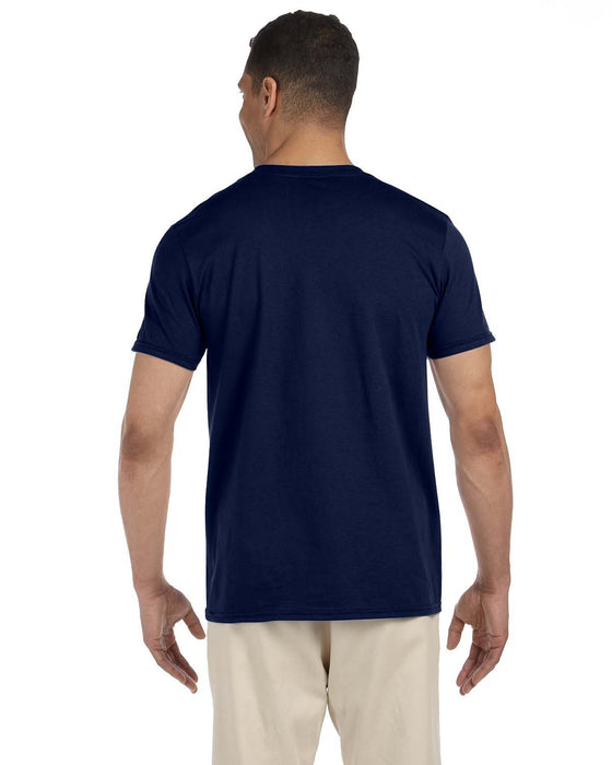 Rear view of the Adult Softstyle® T-Shirt