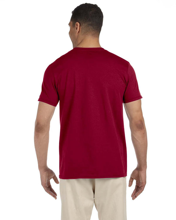 Rear view of the Adult Softstyle® T-Shirt