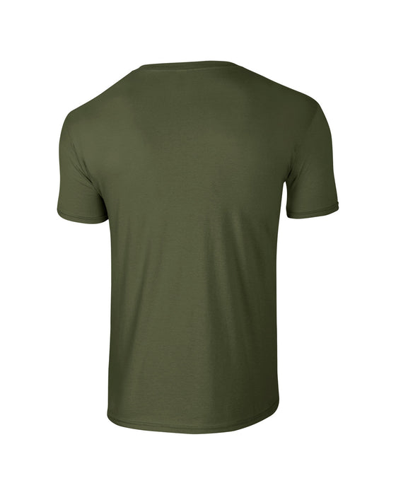 Rear and Blank view of the Adult Softstyle® T-Shirt