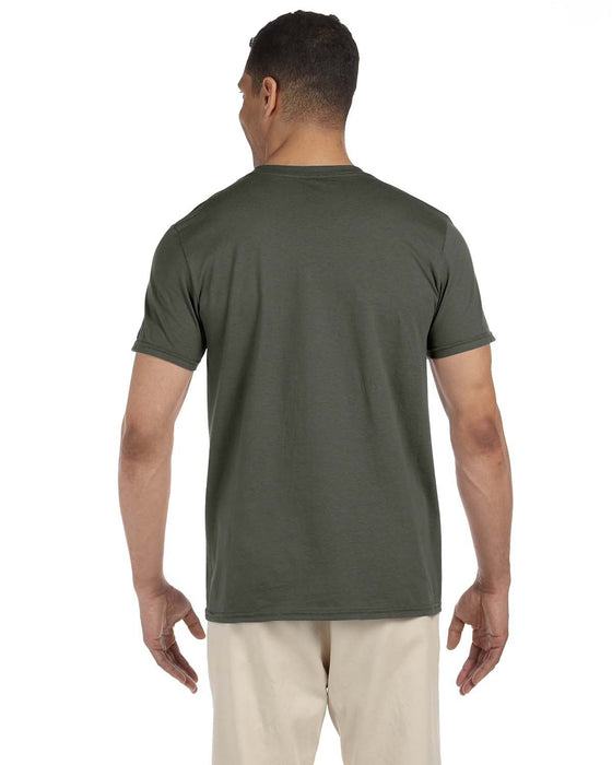 Rear view of the Adult Softstyle® T-Shirt