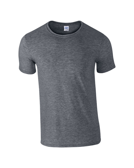 Front and Blank view of the Adult Softstyle® T-Shirt