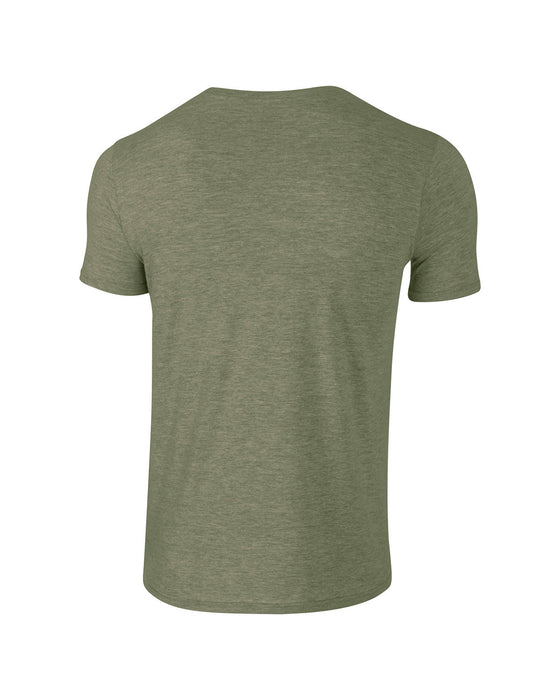Rear and Blank view of the Adult Softstyle® T-Shirt