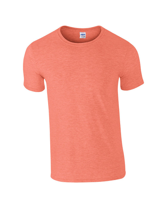 Front and Blank view of the Adult Softstyle® T-Shirt