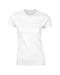 Front and Blank view of the Gildan Ladies' Softstyle® Fitted T-Shirt