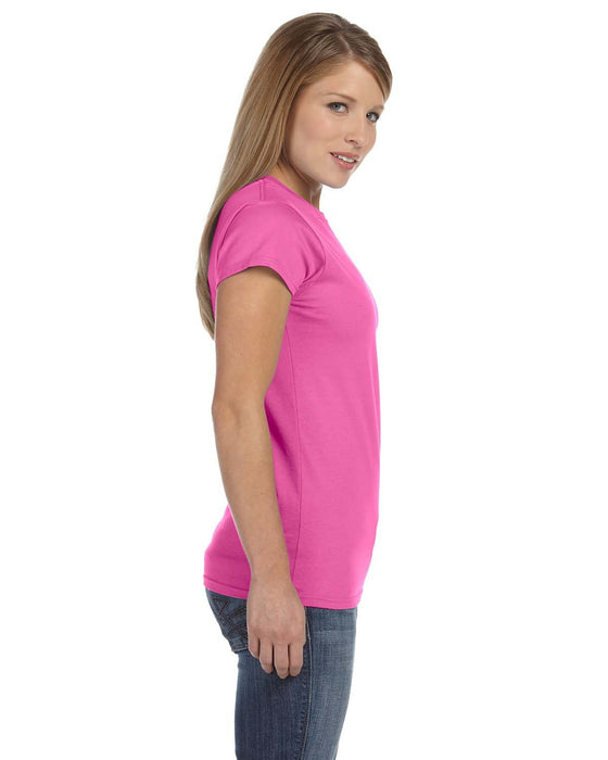 Right view of the Gildan Ladies' Softstyle® Fitted T-Shirt