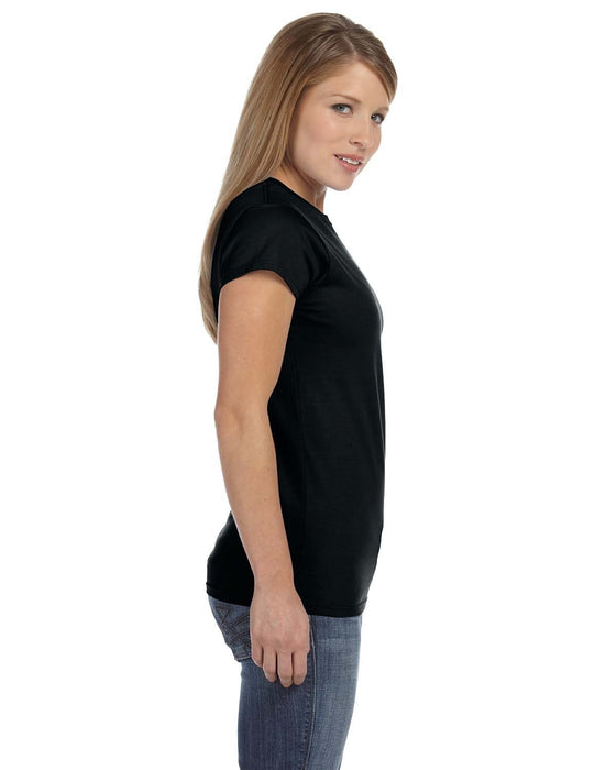 Right view of the Gildan Ladies' Softstyle® Fitted T-Shirt