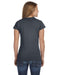 Rear view of the Gildan Ladies' Softstyle® Fitted T-Shirt