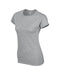 Right and Blank view of the Gildan Ladies' Softstyle® Fitted T-Shirt