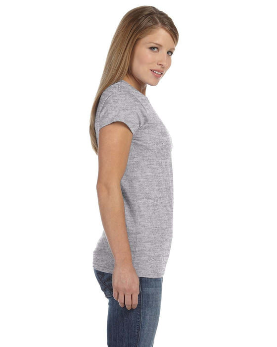 Right view of the Gildan Ladies' Softstyle® Fitted T-Shirt