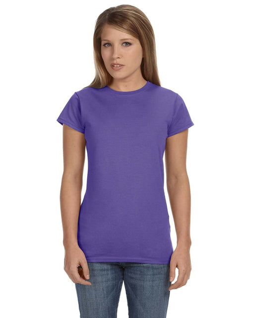 Front and Primary view of the Gildan Ladies' Softstyle® Fitted T-Shirt