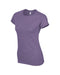 Right and Blank view of the Gildan Ladies' Softstyle® Fitted T-Shirt