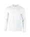 Front and Blank view of the Gildan Adult 50/50 Long-Sleeve T-Shirt