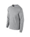 Right and Blank view of the Gildan Adult 50/50 Long-Sleeve T-Shirt