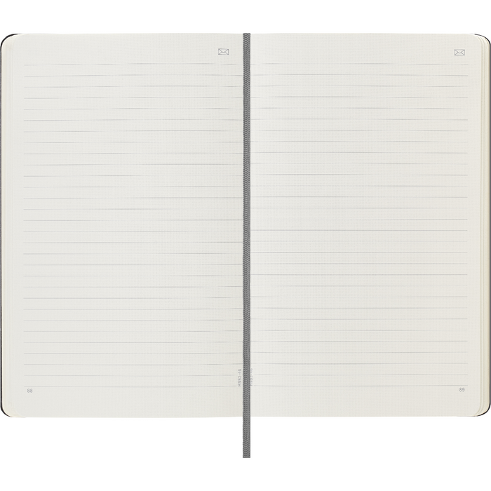 Moleskine ® Hard Cover Ruled Large Smart Notebook