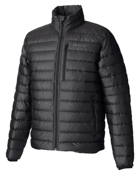 Right and Blank view of the Marmot Men's Highlander Down Jacket