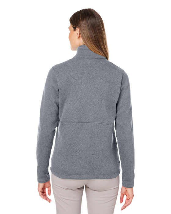 Rear view of the Marmot Ladies' Dropline Sweater Fleece Jacket