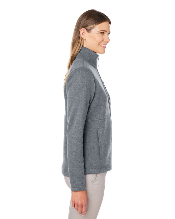 Right view of the Marmot Ladies' Dropline Sweater Fleece Jacket