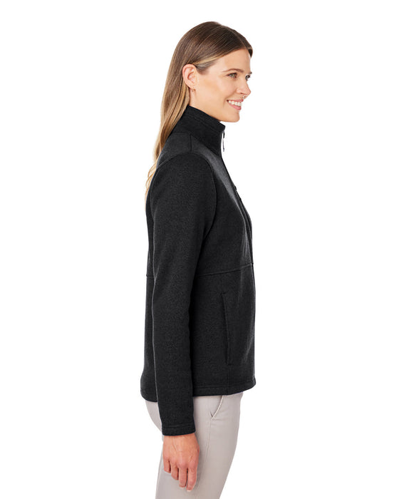 Right view of the Marmot Ladies' Dropline Sweater Fleece Jacket