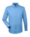 Front and Blank view of the Men's Easy Blend™ Long-Sleeve Twill Shirt with Stain-Release